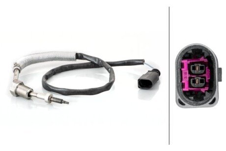 HELLA VW Датчик температури відпрацьованих газів Tiguan 16-, Golf VII bhs (behr hella service) 6PT014495101