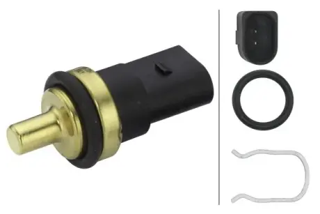 HELLA VW Датчик температуры Audi A3,4,5,Skoda Fabia,Octavia,SuperB,Crafter,Touareg 1.9TDI,1.4TDI,2.0TDI BHS (Behr hella service) 6PT 013 113-291