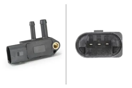 HELLA VW датчик тиску вихлопних газів AUDA, SKODA, 1,2-2,0TDI 03-. BHS (Behr hella service) 6PP009409261 Фольксваген Пассат б6