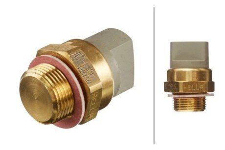 HELLA VW Датчик включ. вентилятора Golf, Jetta, Passat, Polo AUDI 80/90/100/200 bhs (behr hella service) 6ZT007802021 на Ауди 80 б4