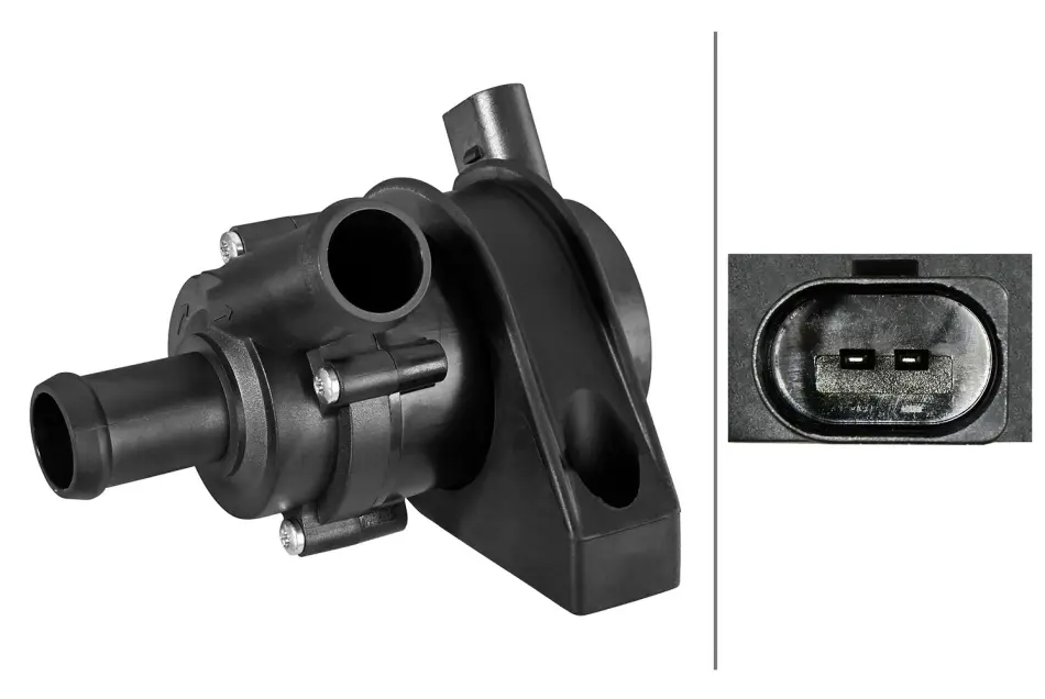 HELLA VW Додатковий водяний насос AMAROK 2.0 10-16, AUDI A4 B8 1.8/2.0 TFSI 07-, Q5 2.0 TFSI quattro 08-, SEAT EXEO 1.8/2.0 10-13 BHS (Behr Hella Service) 8TW 358 304-571 (фото 1)