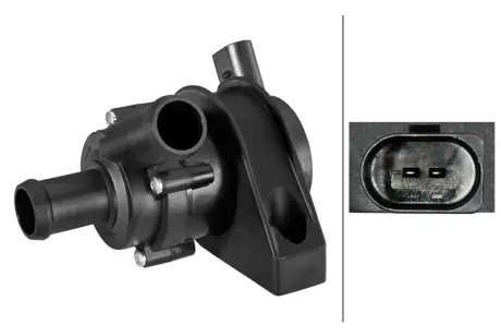 HELLA VW Додатковий водяний насос AMAROK 2.0 10-16, AUDI A4 B8 1.8/2.0 TFSI 07-, Q5 2.0 TFSI quattro 08-, SEAT EXEO 1.8/2.0 10-13 BHS (Behr Hella Service) 8TW 358 304-571