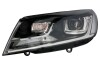 HELLA VW Фара основная Bi-Xenon 6 функций с мотором,без газ.лампы,без предвкл.аппарата,D3S W5W  WY21W лів.Touareg 14- 1ZT011937511