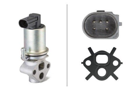 HELLA VW Клапан EGR Audi A3,Caddy III,Golf IV,Touran,Skoda Octavia I,II 1.6 97- bhs (behr hella service) 6NU010171371 на Фольксваген Гольф 6