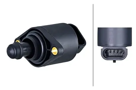 HELLA VW Клапан регулювання холостого ходу POLO III 1.6 02-, POLO IV 1.6 02-, POLO 1.6 97- BHS (Behr hella service) 6NW358192031