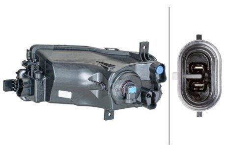 VW Протитуманна фара права (з лампою розжарювання) CADDY IV 15-20 bhs (behr hella service) 1NG354843021