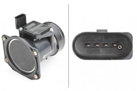 HELLA VW Расходомер воздуха Audi A3,4,Seat,Skoda Octavia,Golf IV,Passat 1.6/2.5 bhs (behr hella service) 8ET009142261 на Ауди Q5