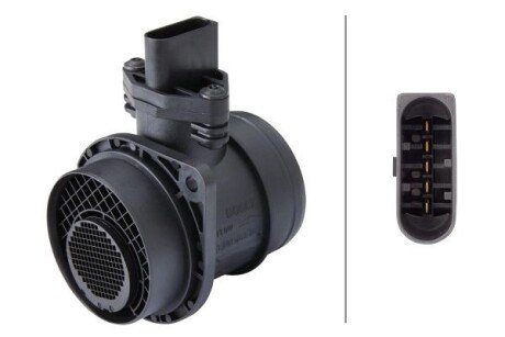 HELLA VW Расходомер воздуха (дизель) 1,9TDI: AudiSeatSkodaFord Galaxy bhs (behr hella service) 8ET009142561 на Шкода Фабия 1