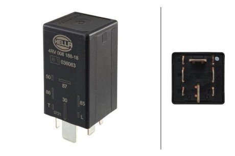 Реле (блок) свічок розжарювання bhs (behr hella service) 4RV008188181 на Ауди 80 б2