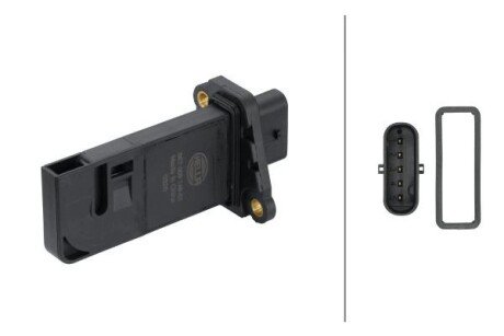 HELLA VW Витратомір повітря Audi A4/5/6/7/8,Q5/7, Touareg 2.7/3.0TDI 04- bhs (behr hella service) 8ET009149521 на Ауди А8 д4