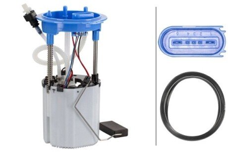 HELLA VW Вузол подачі палива (модуль з насосом) Audi A3, Skoda Octavia II, SuperB II, Yeti, Golf VI, VII 1.2/2.0TFSI/TSI 04- bhs (behr hella service) 8TF358146811