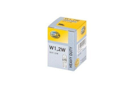 HELLA W1,2W 24V1,2W Автолампа безцокольная 24V 1.2W bhs (behr hella service) 8GP002095241 на Фольксваген Пассат б6