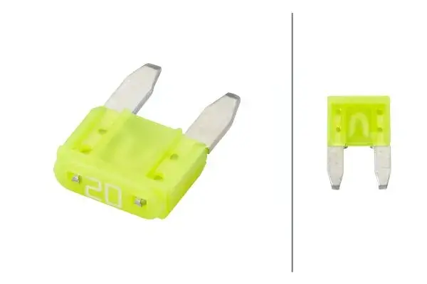HELLA Запобіжник MINI 20A (жовтий) BHS (Behr Hella Service) 8JS728596161 (фото 1)