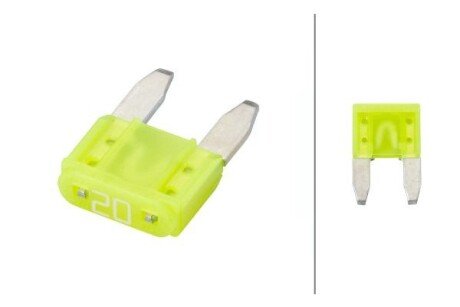 HELLA Запобіжник MINI 20A (жовтий) bhs (behr hella service) 8JS728596161