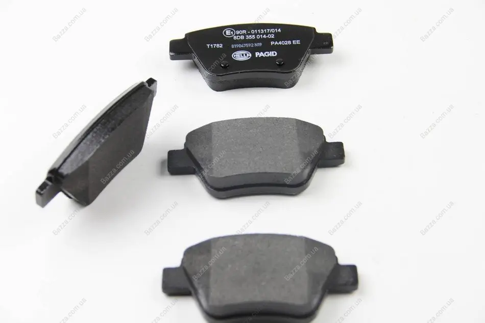 Колодки ручного (стоячого) тормоза BHS (Behr hella service) 8DB 355 014-021