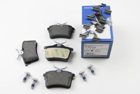 Колодки ручного (стоячого) гальма bhs (behr hella service) 8DB355014081