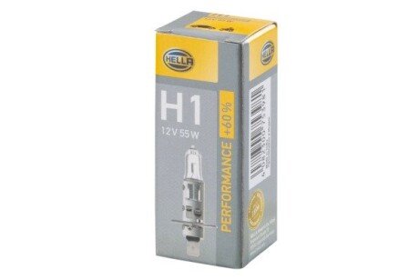 Лампа H1 12V 55W P14,5s +60% bhs (behr hella service) 8GH223498211