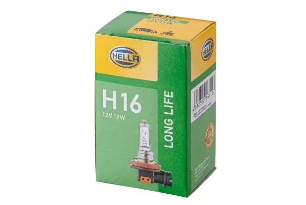 Лампа H16 12V 19W PGJ19-3 Long Life BHS (Behr Hella Service) 8GH186996001 (фото 1)