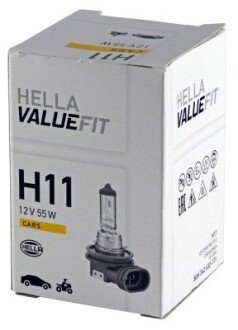 Лампа VALUEFIT H11 12V 55W PGJ19-2 bhs (behr hella service) 8GH 242 632-171