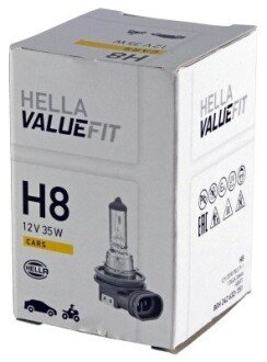 Лампа VALUEFIT H8 12V 35W PGJ 19-1 bhs (behr hella service) 8GH 242 632-151