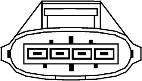 Лямбда-зонд Astra G/H/Corsa/Meriva/Omega B/Vectra B/C/ 1.2-3.2 99- bhs (behr hella service) 6PA009166501