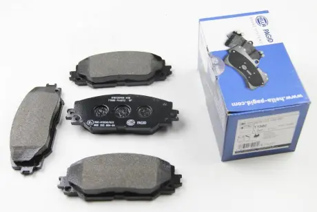 Передние тормозные колодки BHS (Behr hella service) 8DB355006-861