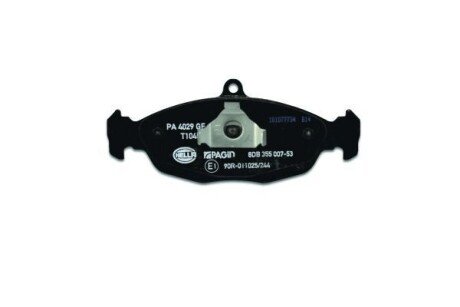 Передние тормозные колодки bhs (behr hella service) 8DB355007531