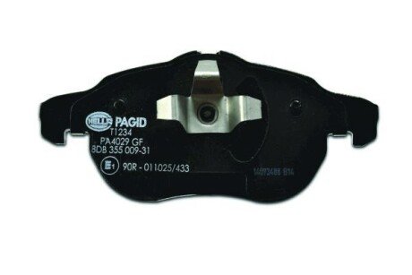 Передние тормозные колодки bhs (behr hella service) 8DB355009311