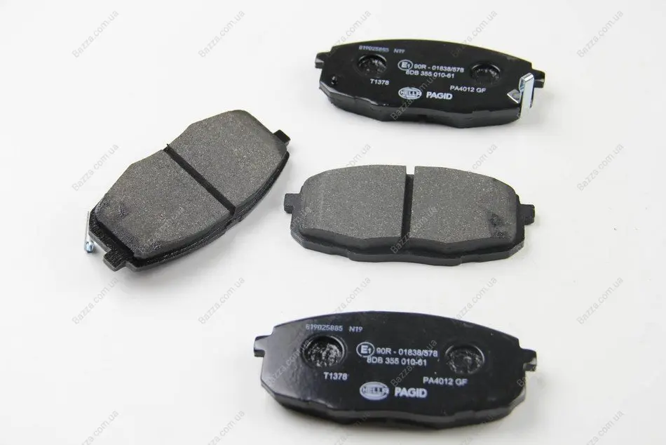 Передние тормозные колодки BHS (Behr hella service) 8DB355010-611