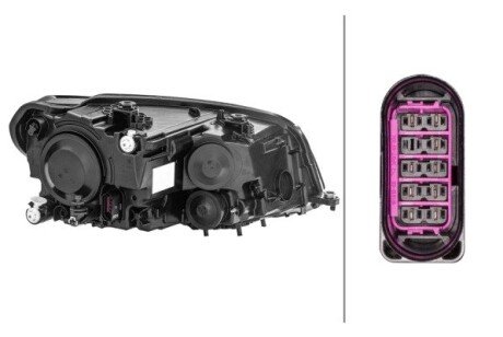 Передняя фара bhs (behr hella service) 1EA012286051