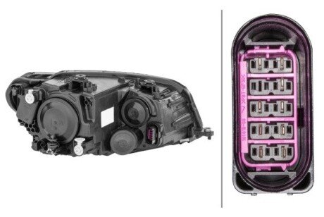 Передняя фара bhs (behr hella service) 1ED012286011