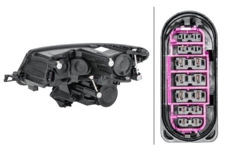 Передняя фара bhs (behr hella service) 1EF012669101