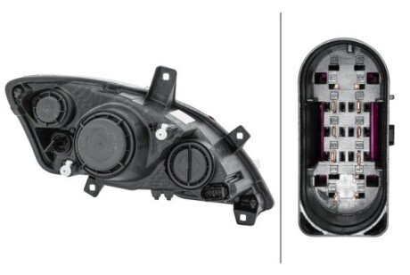 Передняя фара bhs (behr hella service) 1EG009627011