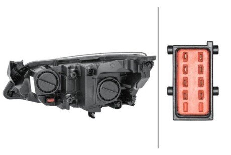 Передняя фара bhs (behr hella service) 1EG010011361