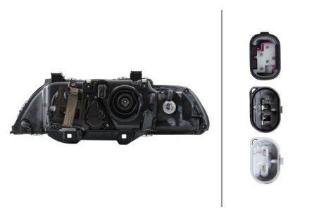 Передняя фара bhs (behr hella service) 1EL008052521