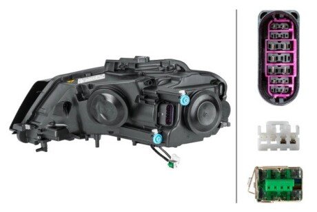 Передняя фара bhs (behr hella service) 1EL009648401