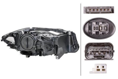 Передняя фара bhs (behr hella service) 1EL010131511