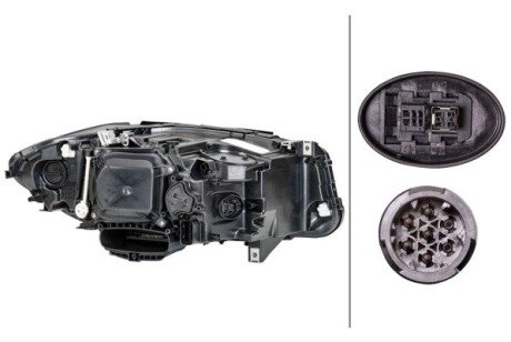 Передняя фара bhs (behr hella service) 1EL011087711