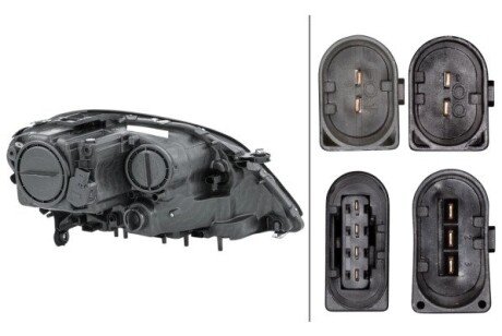 Передняя фара bhs (behr hella service) 1EL263064011