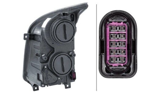 Передняя фара bhs (behr hella service) 1ER011592061