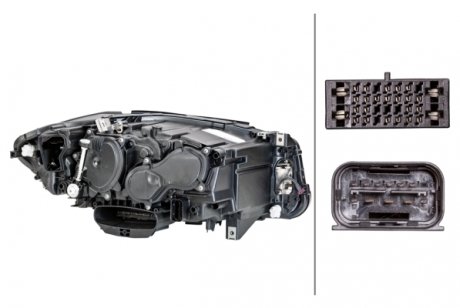 Передня фара bhs (behr hella service) 1EX011072911