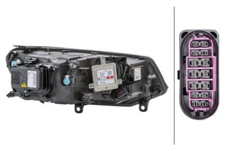 Передняя фара bhs (behr hella service) 1ZS010328051