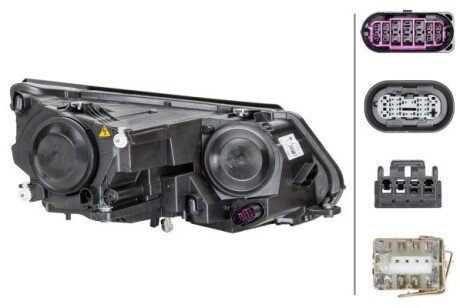 Передняя фара bhs (behr hella service) 1ZS010748311