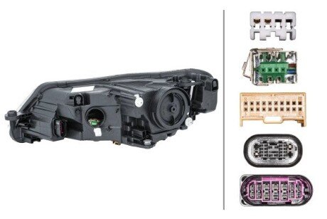 Передняя фара bhs (behr hella service) 1ZS011939421