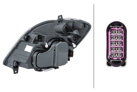 Передняя фара bhs (behr hella service) 1ZS247012221