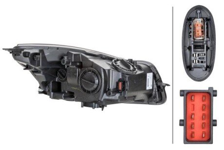 Передняя фара bhs (behr hella service) 1ZT009631311