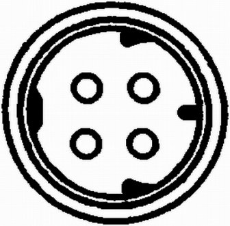 Расходомер воздуха (4 конт.) BMW 3(E36)/5(E39) 95-01 bhs (behr hella service) 8ET009142061