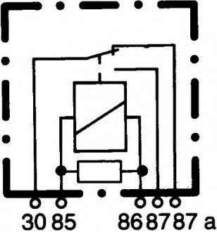 Реле універсальне bhs (behr hella service) 4RD965453041