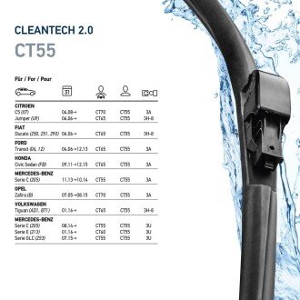 Бескаркасные дворники bhs (behr hella service) 9XW358053221