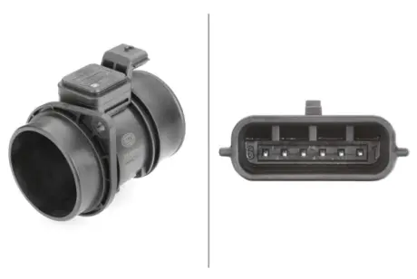 Витратомір повітря Opel Movano 03-10, Vivaro 01- Ranault Kangoo 07-, Megane 05-09, Scenic 05- BHS (Behr hella service) 8ET009142131